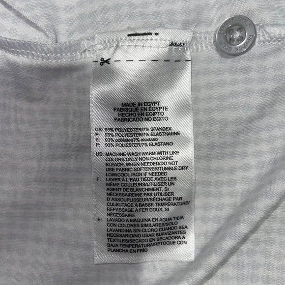 Reebok Speedwick Men's Polyester/ Spandex  Blend Taupe Gray/White Polo Sz 2XL - Picture 10 of 10